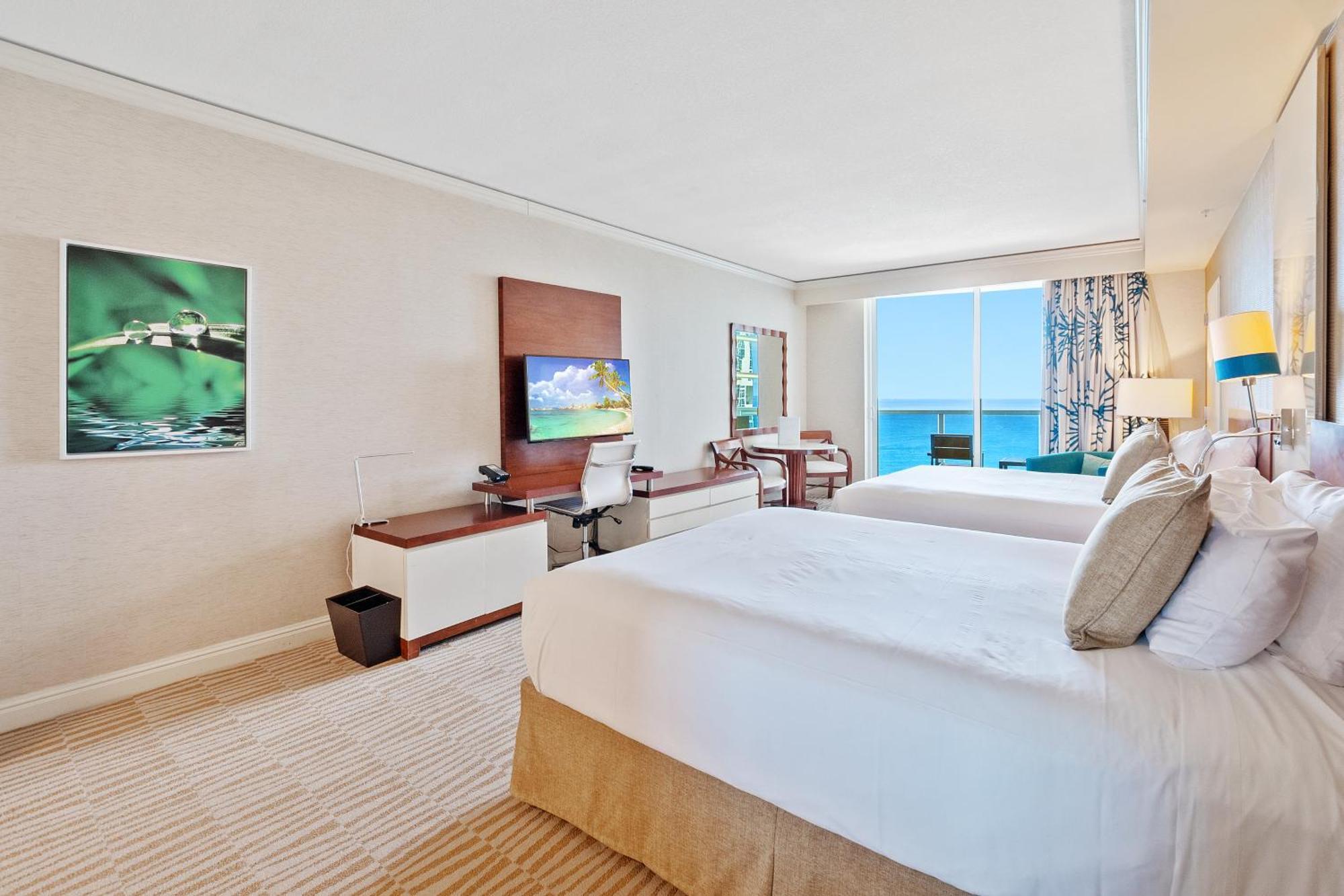 Trump International Deluxe 2 Queen Bed Ocean Front Sunny Isles Beach Exteriér fotografie