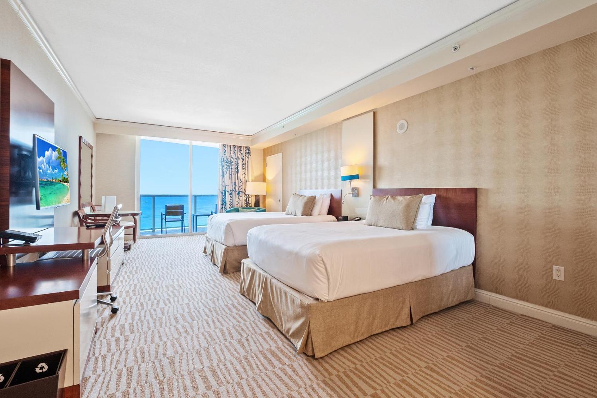 Trump International Deluxe 2 Queen Bed Ocean Front Sunny Isles Beach Exteriér fotografie